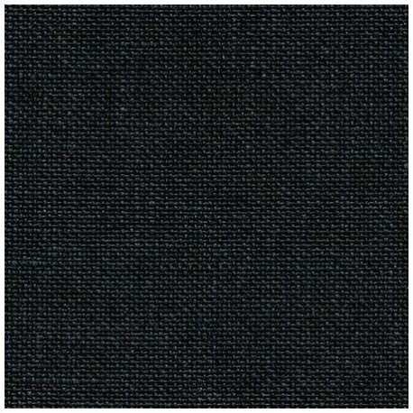 Zweigart - Toile de lin à broder Belfast coloris noir