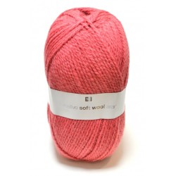 Laine creative soft wool aran - Coloris cerise ou 009 
