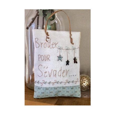 The Bee Company - Kit de broderie "Broder pour s'évader"