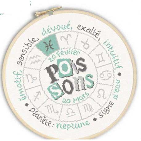Lilipoints - Signe du Zodiaque : Poissons