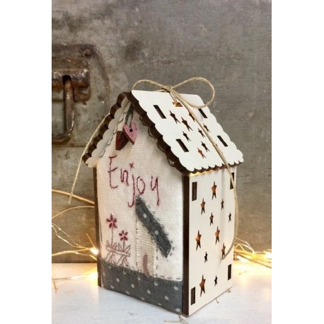 The Bee Company - Kit de patchwork - Maison lumineuse "Enjoy"