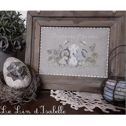 Le Lin d'Isabelle - Petits lapins de Pâques