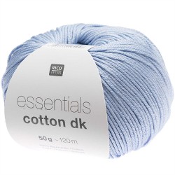 Rico Design - Essentials Cotton DK - Couleur Bleu Pâle