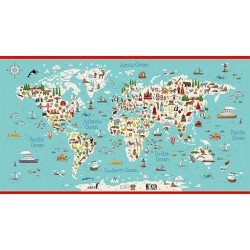MAKOWER : World Map Panel