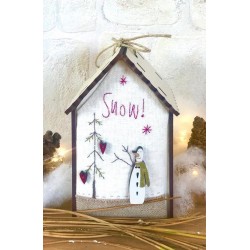 The Bee Company -Mini kit de patchwork - Maisonnette "Snow"