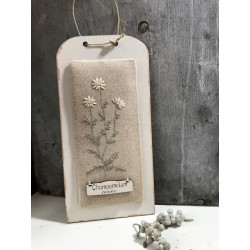 The Bee Company : Kit broderie planche botanique Nature