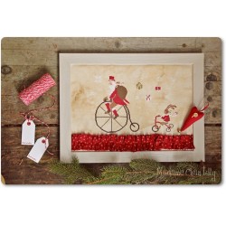 Madame Chantilly - Santa on the bike
