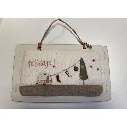 The Bee Company - Kit de patchwork caravane "Holidays Christmas"