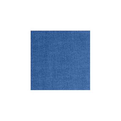 Makower : Tissu coton Linen Texture Bluestone