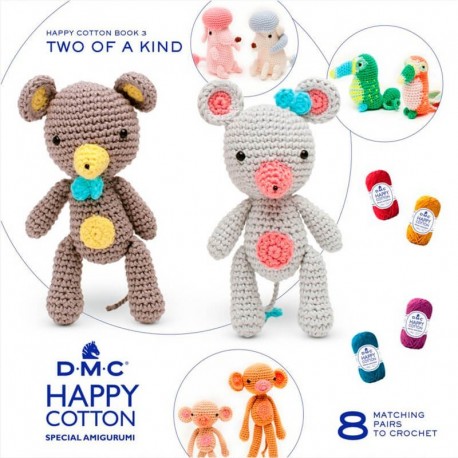 DMC : Livret Idées Crochet Happy Cotton Amigurumi N°3