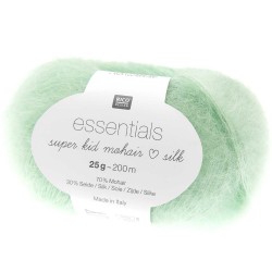 Rico Design - Essentials Super Kid Mohair Loves Silk vert pastel