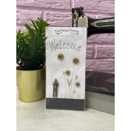 The Bee Company - Boutons "welcome"
