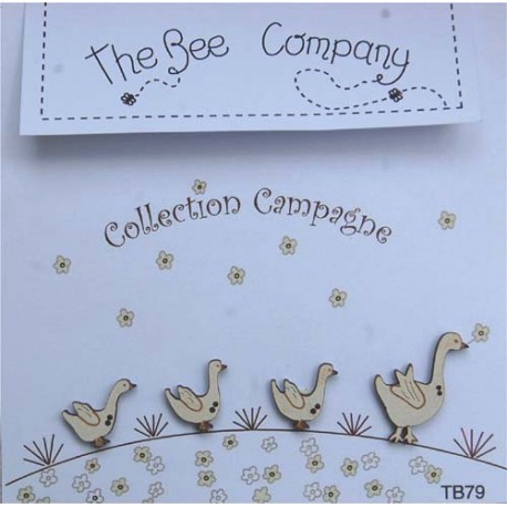 The Bee Company : Boutons - Moutons & nichoir