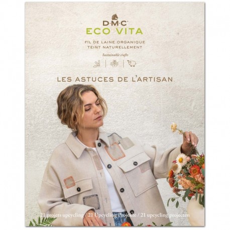Catalogue Eco Vita 360 DMC - Les promenades du botaniste - 19 projets broderie