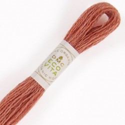 Fil de laine organique DMC Eco Vita 360 coloris 303 (Garance papaye)