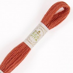 Fil de laine organique DMC Eco Vita 360 coloris 305 (Garance passion)