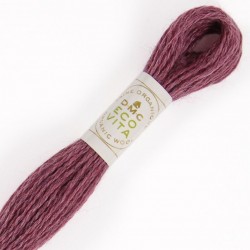 Fil de laine organique DMC Eco Vita 360 coloris 405 (Cochenille Hortensia)
