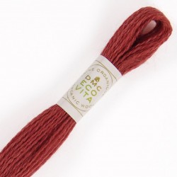 Fil de laine organique DMC Eco Vita 360 coloris 501 (Garance impériale)