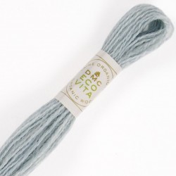 Fil de laine organique DMC Eco Vita 360 coloris 604 (Indigo Ciel)