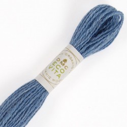 Fil de laine organique DMC Eco Vita 360 coloris 605 (Indigo Azur)