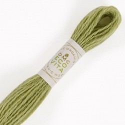 Fil de laine organique DMC Eco Vita 360 coloris 707 (Gaude Tilleul)