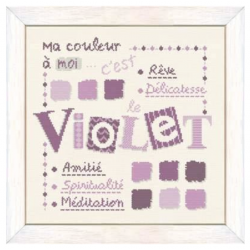 Lilipoints - Mes couleurs... Violet
