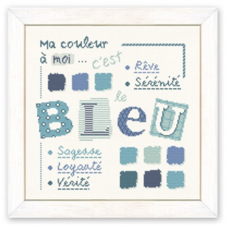 Lilipoints - Mes couleurs... Bleu