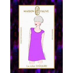 Patron robe Maison Fauve Daïquiri